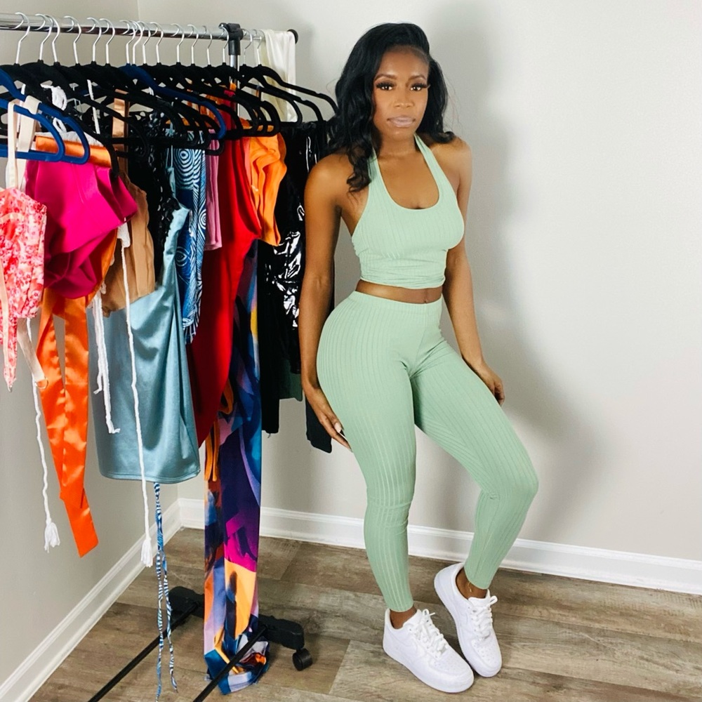 Two piece pants set